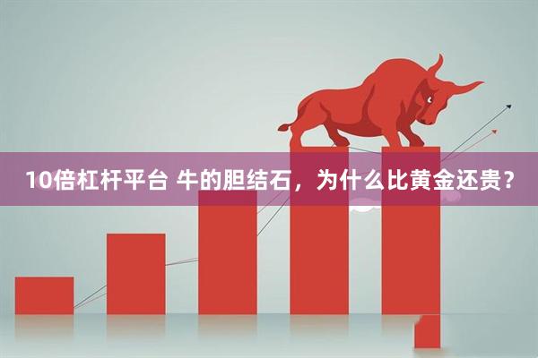 10倍杠杆平台 牛的胆结石，为什么比黄金还贵？